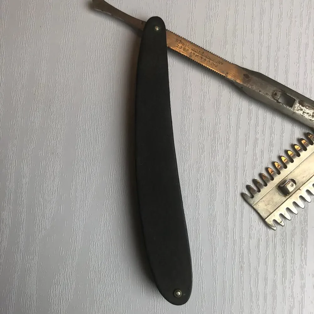 Vintage Durham Duplex Demonstrator Safety Shaving Straight Razor